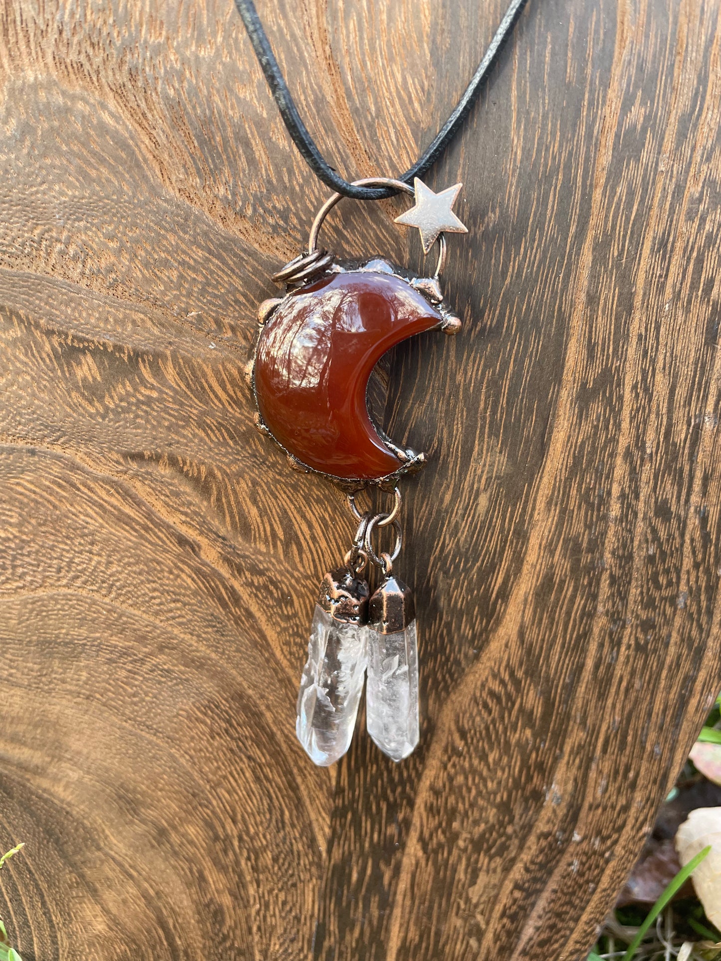 Moon & Star Pendant