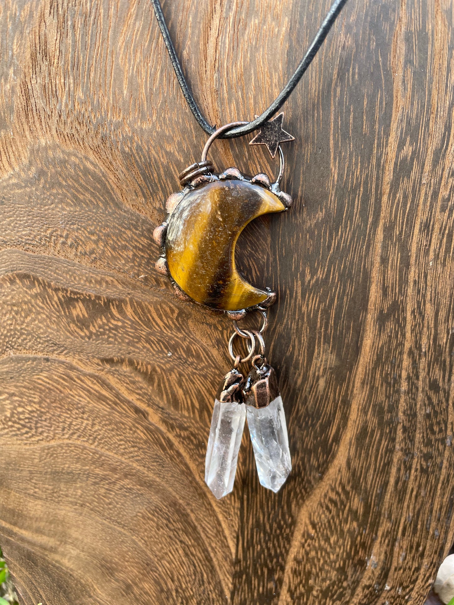 Moon & Star Pendant